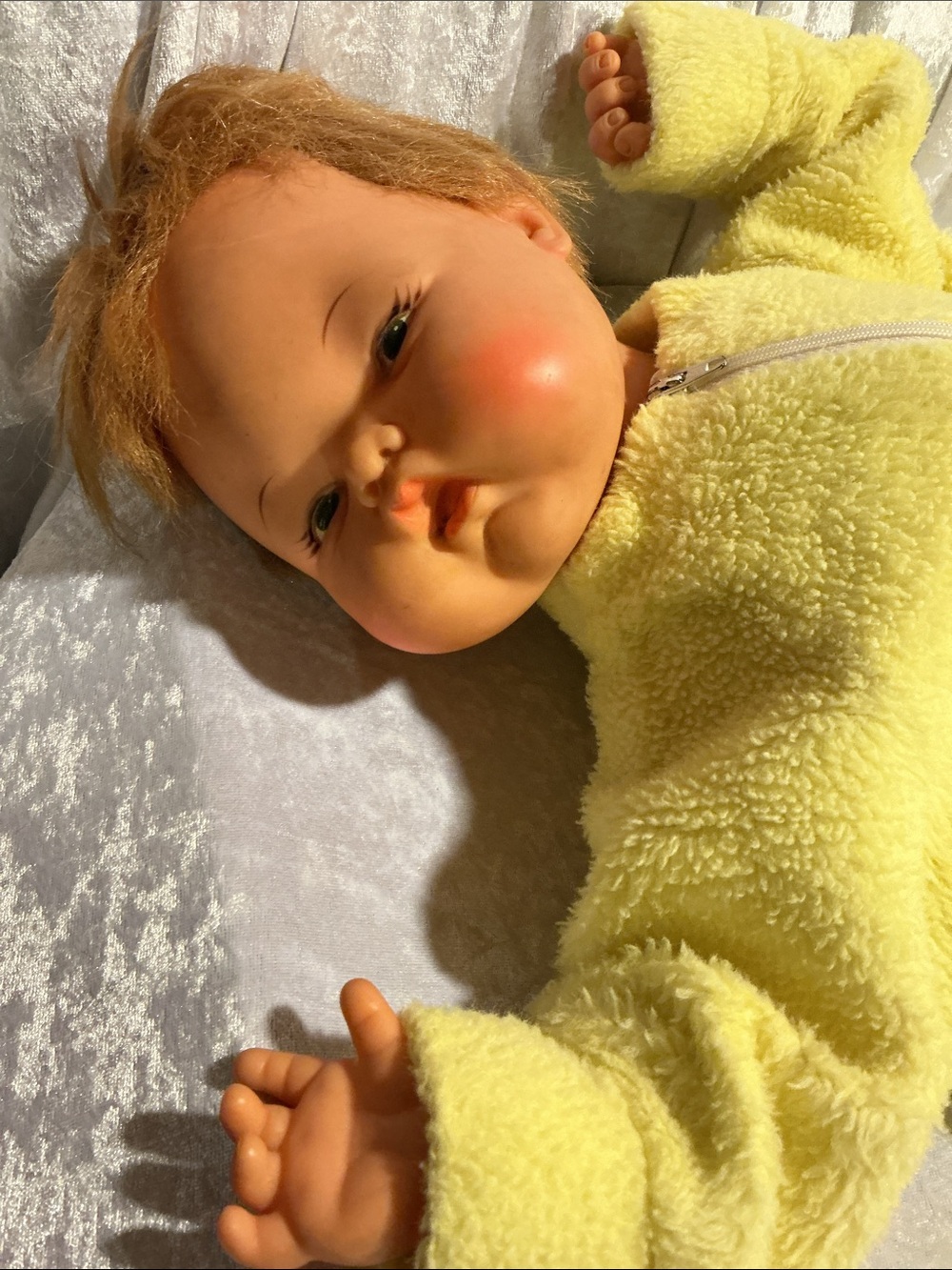 Thumbelina Baby Doll in Blue Outfit - Vintage Box Art